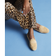 The Vesper - Biscuit Suede Faux Fur