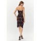 Jade Woven Lace Tube Dress