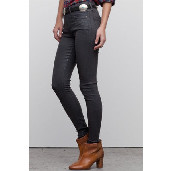 Leatherette Rocket High Rise Jean