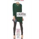 Leatherette Rocket High Rise Jean