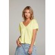 Linen V-Neck Tee