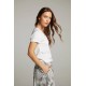 Linen V-Neck Tee