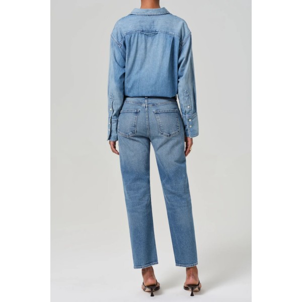 Delfina High Rise Straight