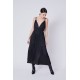 Ossani Pleat Maxi Dress