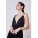 Ossani Pleat Maxi Dress