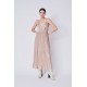 Ossani Pleat Maxi Dress