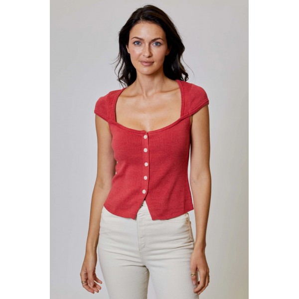 Georgina Button Top Georgina Button Top