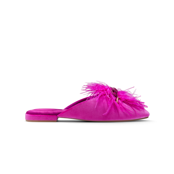 The Lovebird - Hot Pink Velvet