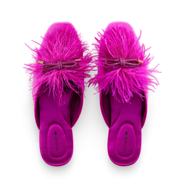 The Lovebird - Hot Pink Velvet