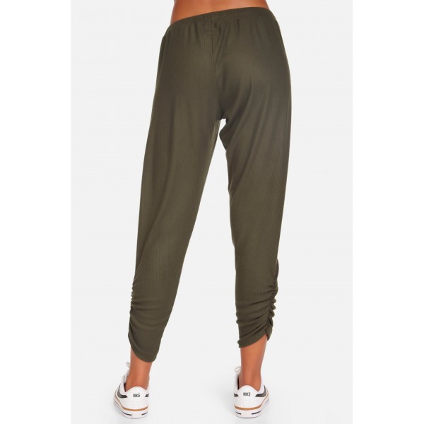 Lior Shirred Rib Pant