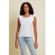 Cameo Square Neck Ruffle Top Cameo Square Neck Ruffle Top