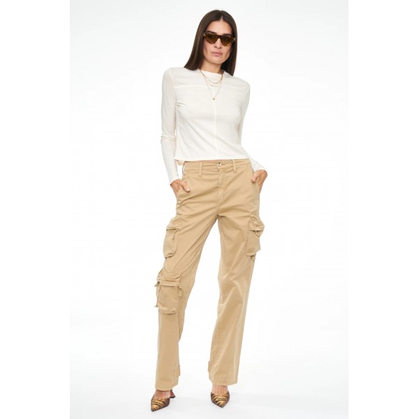 Bobbie Mid Rise Loose Straight Cargo