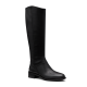 The Starling Tall Boot - Black Leather