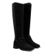 The Starling Tall Boot - Black Suede