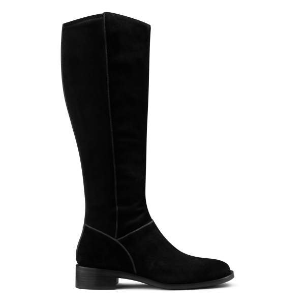 The Starling Tall Boot - Black Suede