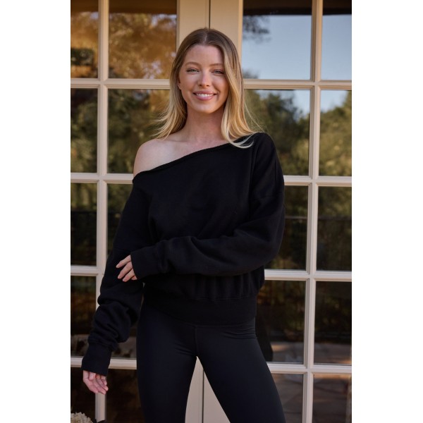 Crawford Off The Shoulder Sweatshirt