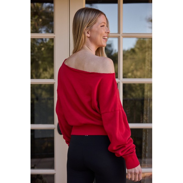 Crawford Off The Shoulder Sweatshirt