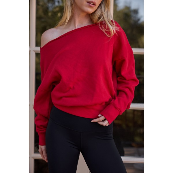 Crawford Off The Shoulder Sweatshirt