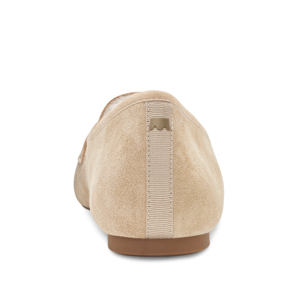 The Vesper - Biscuit Suede Faux Fur