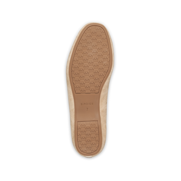 The Vesper - Biscuit Suede Faux Fur