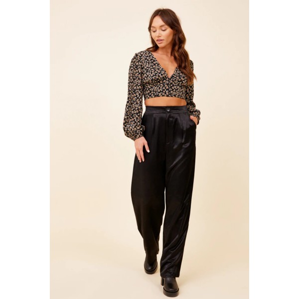 Satin Trouser Satin Trouser